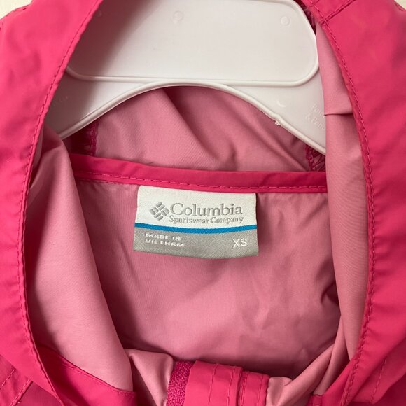 XS 6/7 Columbia Switchback Unlined Hooded Rain Jacket - Picture 5 of 5